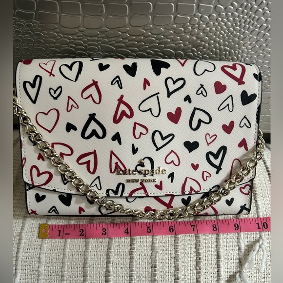 🔥 KATE SPADE Hearts Crossbody (NWOT) - Picture 3 of 7
